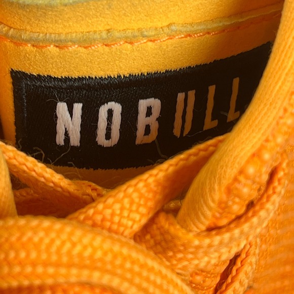 NOBULL Project High Top Trainers Mens 12/Wmns 13.5 Orange SuperFabric Gym Shoes main image 8